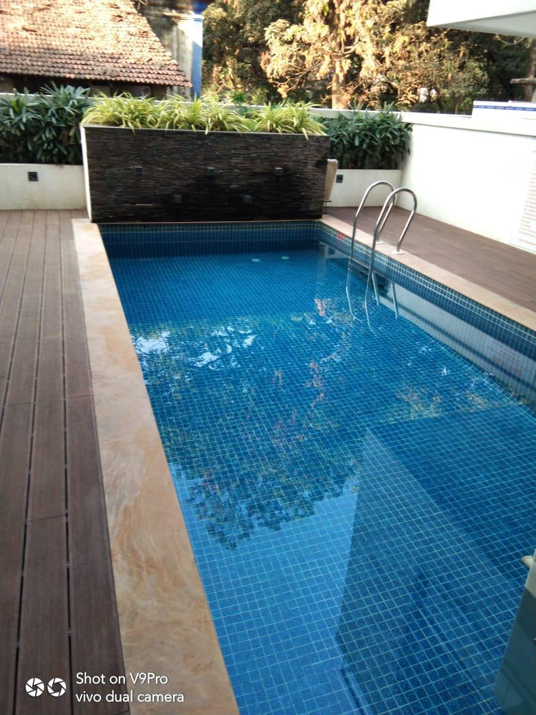 Designer Lap Pool & Wooden Deck